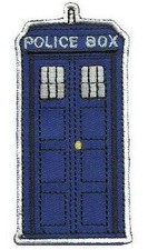 Dr WHO ecusson Tardis police