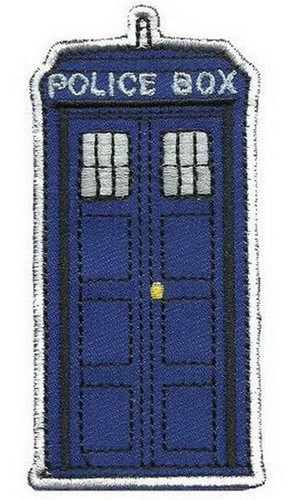 Who ecusson tardis - dr,