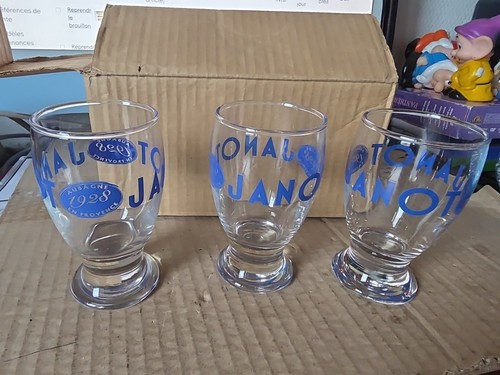 Verres pastis janot - 6,