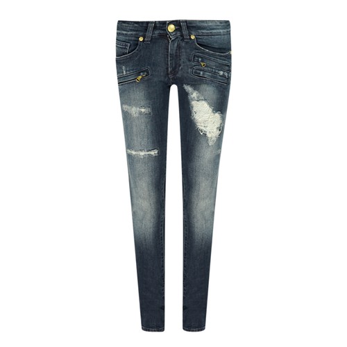Balmain blue femme jeans - femme,