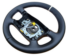 Volant sport cuir blanc VW