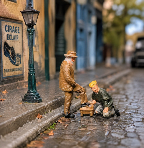 Figurines cireur - figurines,