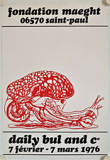 Affiche DAILY BUL AND Co 1976