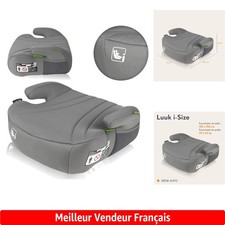 LIONELO LUUK i-Size Rehausseur Auto pour Enfants 22-36 kg, Confort et Sécurité