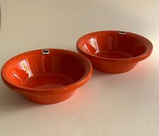 Ambrogio Pozzi Bistrot pair of bowls Franco Pozzi 1970 (Sottsass, Mangiarotti)