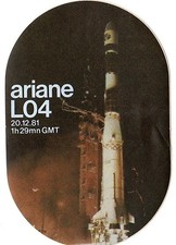 Autocollant 20 Dec 1981 4eme