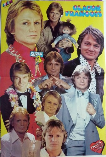 Claude francois poster - francois,