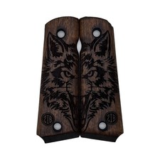 Colt 1911 Walnut Majestic Wolf