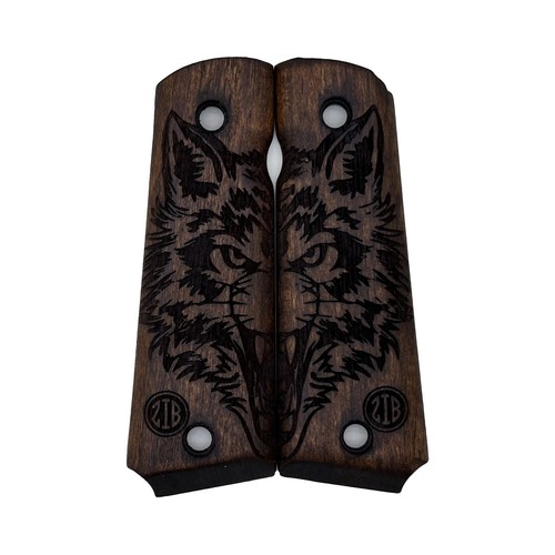 Colt 1911 walnut majestic wolf - colt,