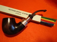 RARE & BELLE PIPE ANCIENNE PETERSON'S DUBLIN XL90S  virole argent
