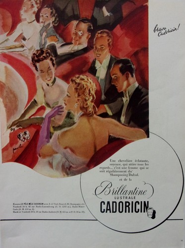 Publicite brillantine - ,