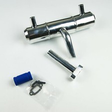 Tuyau d'échappement en métal pour HPI 5B 5T 5SC KM Rovan Baja Buggy Truck