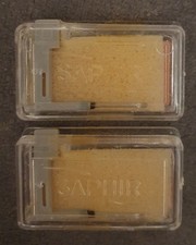 Lot de 2 Saphirs pour