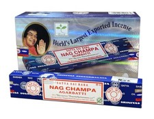 Encens NAG CHAMPA SATYA Lot 12 Boites de 15G - Incense