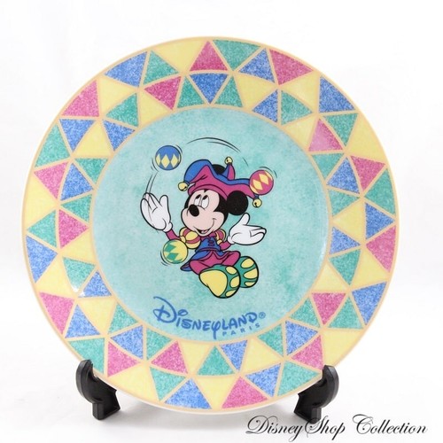 Assiette mickey disneyland - assiette,