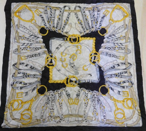 Foulard vintage soie - vintage,