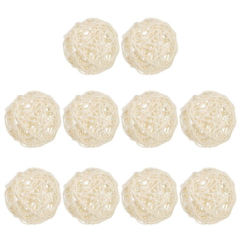 Pièces boules rotin - boules,