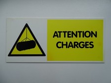 Plaque signaletique /