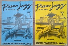 Lot 2 tomes PIANO JAZZ POUR
