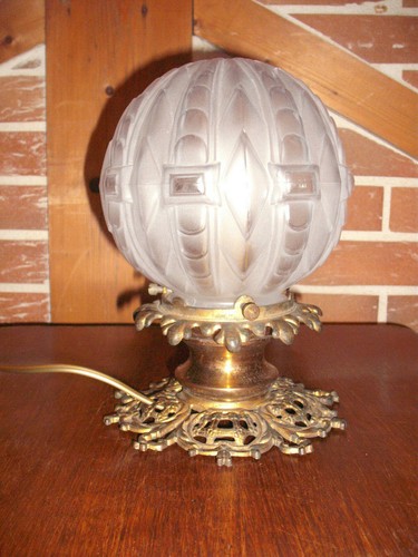 Ancienne lampe poser - ancienne, à