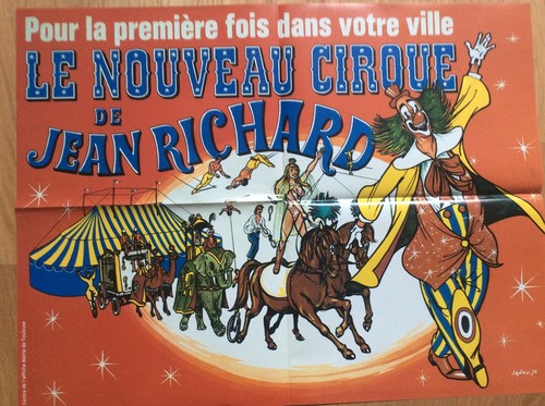 Affiche cirque pinder jean - affiche,