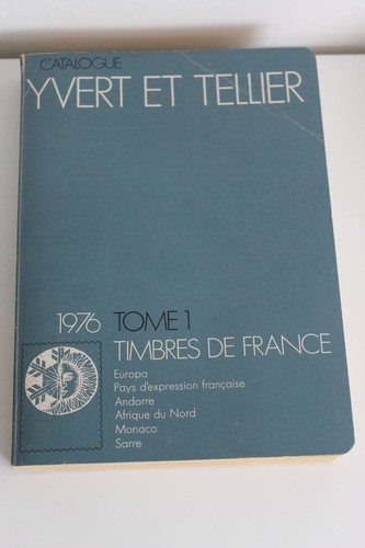 Catalogue yvert tellier 1976 - &,