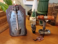 LOT Etain  "autour du Vin" Thermomètre + bouchon + tire bouchon