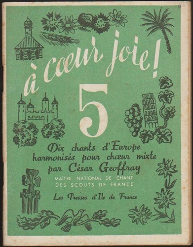 Coeur joie dix chants - a,
