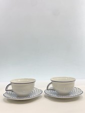 Soucoupe tasse Richard Ginori/lot de 2/wht/semelle E Frutta