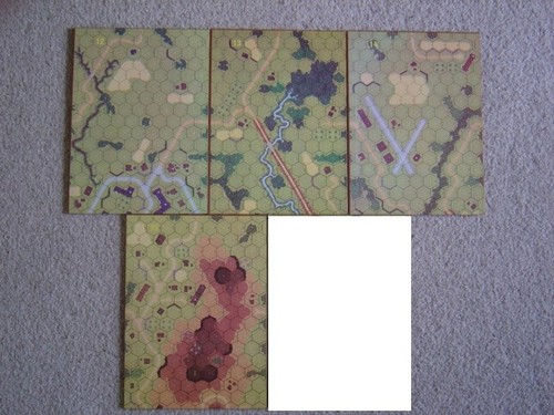 Asl mounted maps set - asl,