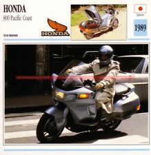 HONDA PC 800 Pacific Coast 1989 : Fiche Moto #000908