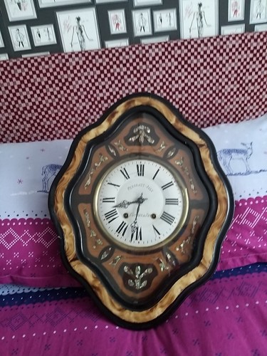 Horloge oeil bœuf 19ème - oeil,