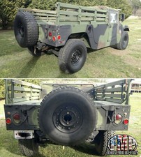 Porte-roue De Secours Militaire HUMVEE - Monté Sur Hayon M998 M1038 H-1 HUMMER