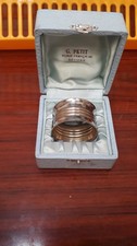 Ancien ROND SERVIETTE ARGENT 