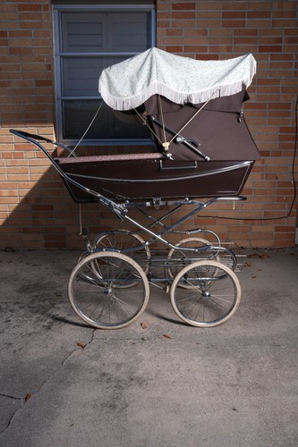 Silver cross baby carriage - silver,
