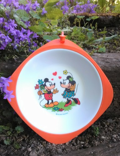 Assiette bouillie vintage - à,