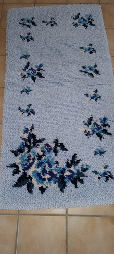 Tapis fait main point noué