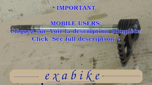 Axe selecteur pour suzuki - de,