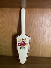 Ancienne Pelle A Gateau Porcelaine Longchamp France Logo Cuisine Gateau Vintage