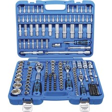 MALLETTE OUTILLAGE COFFRET DE DOUILLES 1/2, 3/8, 1/4 BGS TECHNIC 192