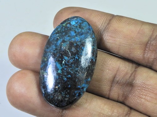 Cabochon ovale shattuckite - cabochon,