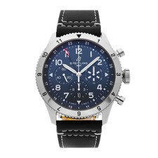 Breitling Super Avi B04 Chronographe GMT Tribute Acier Bleu AB04451A1C1X1