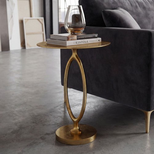 Table appoint alu 44cm - d'appoint,
