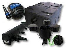 Kit Filtration Bassin Filtre 60000l Stérilisateur UV 72W Pompe Ecumeur 601