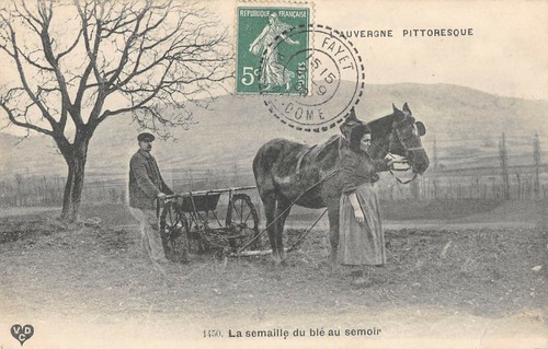 Cpa auvergne pittoresque - l'auvergne,