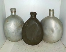 3 Gourdes allemande 1 datée 1915 WW1 - 1 de 1942 WW2 & 1 sans marquage