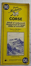 Carte Michelin Corse 1957