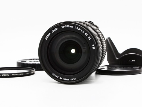 Sigma zoom 200mm 5 - zoom, f/3.5-6.3