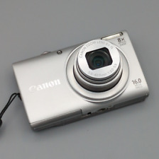 Canon PowerShot A4000 IS Digital Camera Silver 16MP 8x Zoom, In Box, Great!