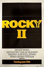ROCKY II MOVIE POSTER, 27x40, ORIGINAL, 2-SIDED